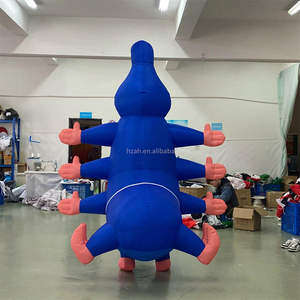 Costume Gonfiabile da Bruco Blu per Decorazioni di <span class=keywords><strong>Alice</strong></span> nel Paese delle Meraviglie - Product Image 4
