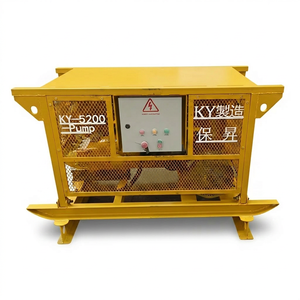 Equipo de inyección con bomba de pistón de tres cilindros para ingeniería de construcción, carrera de 50 mm, diámetro del pistón de 52 mm, mezcladora de hormigón - Product Image 1
