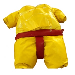 Combinaison <span class=keywords><strong>de</strong></span> <span class=keywords><strong>sumo</strong></span> gonflable pour jeux <span class=keywords><strong>de</strong></span> <span class=keywords><strong>combat</strong></span> et <span class=keywords><strong>de</strong></span> lutte, rembourrage en mousse orange, à vendre, jeux gonflables d'intérieur, jouets gonflables d'extérieur CN;GUA - Product Image 2