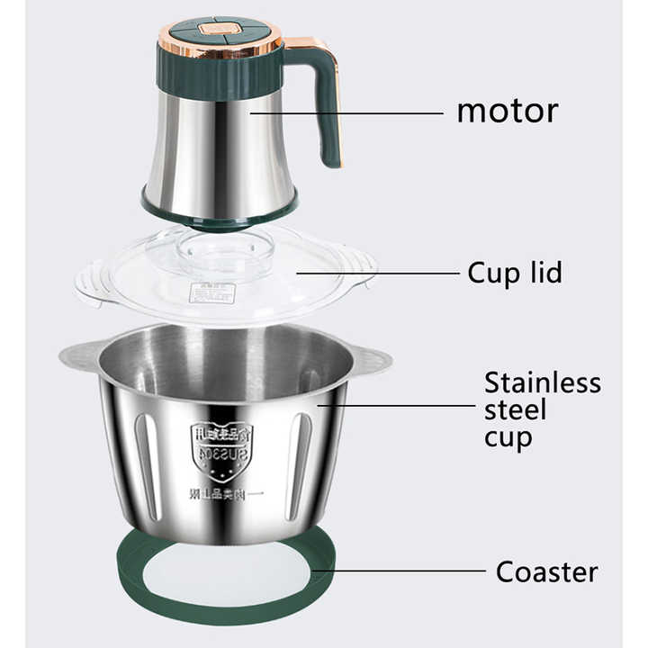 Top Quality Silver Crest One Meat Grinder 11 Kw Frozen 5 Liter Cast