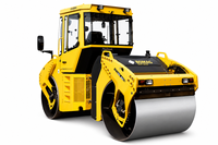 Compacteur vibrant autopropulsé SHANTUI d'occasion à tambour unique de grande taille pour le compactage de l'asphalte et du sol