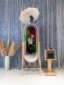 मैजिक फोटो बूथ पोर्टेबल मिरर कैमरा फोटो बूथ मशीन अन्य पार्टी की आपूर्ति करती है. - Product Image 3