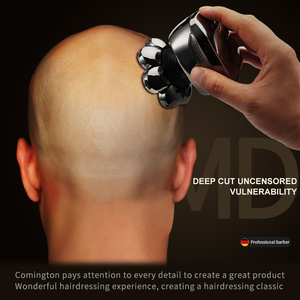 Adjustable Speed <b>Razor</b> 6D <b>Head</b> Waterproof Rechargeable Electric Shaver 5 in 1 Kit Replacement <b>Heads</b> for Men - Product Image 4