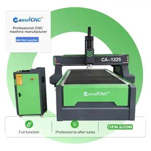 Máquina de madeira para corte, gravação artesanal de madeira design 3d cnc CA-1325 roteador cnc com mesa a vácuo