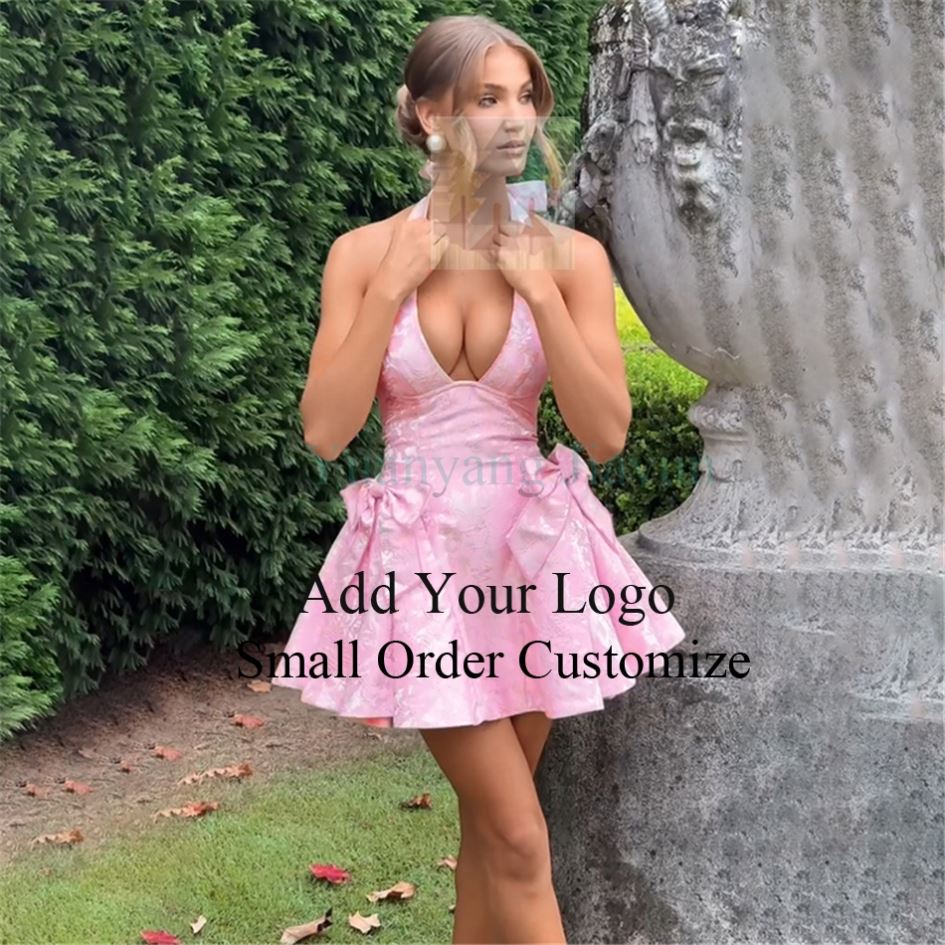 Low Price Halter Neck Fit Flare Dress Available in Solid Colors |  Alibaba.com