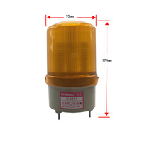 N-1101j  12V~220V  Feux d'avertissement rotatifs intégrés acousto-optiques à LED
