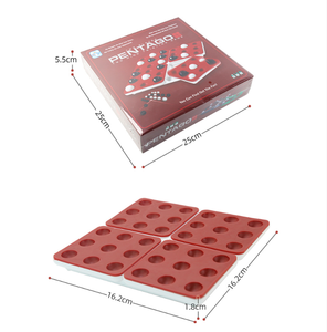 LANDER Jeux de société à deux joueurs rotatifs cinq dans une rangée Jeux d'échecs Jouets intellectuels - Product Image 2