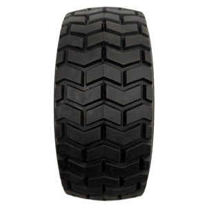 Solid Polyurethane Foam <b>Wheel</b> 9X3.50-4 With Grease Fitting <b>For</b> Warehouse <b>Trolleys</b> And Handcarts - Product Image 3