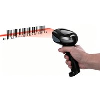 Scanner portable VS420 pour supermarché, capteur CMOS filaire USB, prend en charge la lecture de codes-barres 1D et 2D