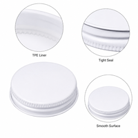 Capsules métalliques à filetage continu dorées de 38 mm, 48 mm, 56 mm, 60 mm, 70 mm, 86 mm avec doublure intégrée pour bocaux de conservation alimentaire – Vente en gros usine