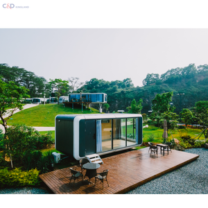 Nuevos artículos calientes Casa contenedora de cápsula espacial móvil de lujo moderna Casa pequeña móvil portátil de nuevo diseño - Product Image 2