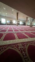 Tapis de prière islamique de luxe en velours tufté épais et doux, design personnalisé, lavable, pour mosquée, vente en gros OEM