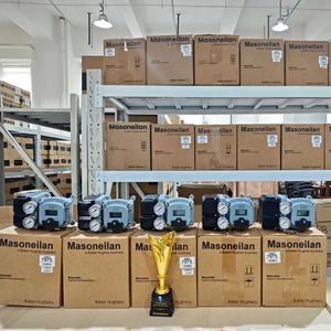 Válvula de control de globo china con posicionador de válvula de SVI2-21123111 Masoneilan y regulador de filtro Tissin TS300 <span class=keywords><strong>TS305</strong></span> - Product Image 3