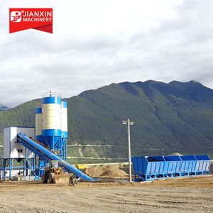 Impianto di Betonaggio Jianxin 120m3/h con Miscelatore Cemento JS2000 e Dosatore PLD3200, Alimentato a Motore, Ciclo 72s - Product Image 6
