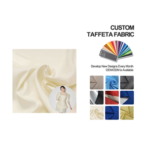 Tela <span class=keywords><strong>de</strong></span> tafetán <span class=keywords><strong>de</strong></span> poliéster 100% 190T/210t Satén Jacquard Tejido Textiles Revestimiento <span class=keywords><strong>de</strong></span> <span class=keywords><strong>PVC</strong></span> impermeable para vestido <span class=keywords><strong>de</strong></span> boda Camisa Forro <span class=keywords><strong>de</strong></span> bolsa - Product Image 1