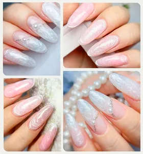 Roniki Chất lượng cao lâu dài nhanh chóng mở rộng 21 màu sắc Poly Gel Nail Set 30ml ống OEM nhãn hiệu riêng long lanh Poly Gel