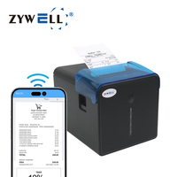 Printer gulungan kertas tanda terima termal 80x80 Printer Pos tahan air untuk Printer Wifi bisnis toko
