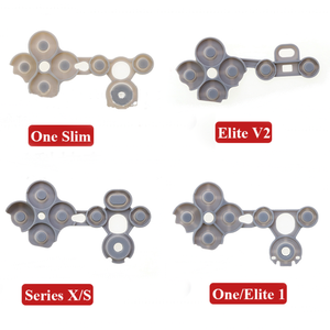 Boutons conducteurs en caoutchouc Coussinets de contact Bouton en silicone pour manette Xbox One/<span class=keywords><strong>Elite</strong></span>/Series X S Bouton en caoutchouc conducteur - Product Image 2