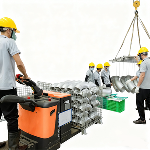 Codo de radio largo de 90 grados liso de acero inoxidable 304 316L de alta presión para soldadura a tope, accesorio de tubería ASME B16.9 Vietnam - Product Image 5