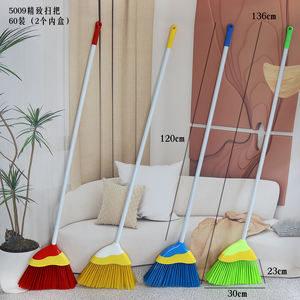 Vassoalhadas Uso Doméstico Atacado Exportação Longa Cerda Macia Pólo Mental Preço Competitivo Estrada Varrendo Pé Vassoula - Product Image 6