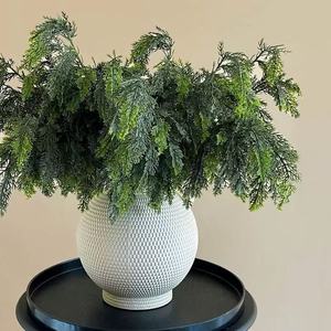 2026 Plantes artificielles en colle souple : Aiguilles <span class=keywords><strong>de</strong></span> <span class=keywords><strong>pin</strong></span>, brindilles <span class=keywords><strong>de</strong></span> <span class=keywords><strong>pin</strong></span> <span class=keywords><strong>et</strong></span> plantes vertes <span class=keywords><strong>de</strong></span> cyprès pour composition paysagère - Product Image 3