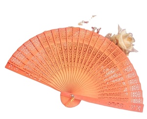 Venta al por Mayor de Recuerdos de Boda Personalizados, Abanicos de Madera de Sándalo Personalizados para Invitados, en Stock - Product Image 5