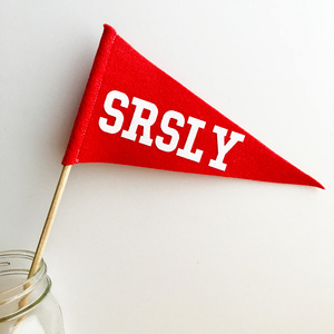 Huizhong cảm thấy cờ tam giác-câu lạc bộ quảng cáo tường & cắm trại đi xe đạp biểu ngữ treo cờ - Product Image 1