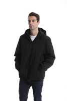 Veste Chauffante Électrique en Stock Hiver Extérieur Coupe-Vent Chaude avec Batterie Rechargeable 7.4V 5200mAh