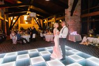 Dalles de sol LED interactives sans fil pour discothèque, éclairage vidéo en acrylique, IP65, contrôle DMX512, projecteurs d'hôtel, location