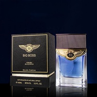 Parfum 100 ml au design contemporain et tendance, senteurs orientales, coffret cadeau pour homme, brume corporelle naturelle pour événements formels et sociaux