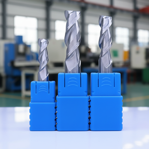 Good Quality Tungsten Cobalt Alloy TISIN Coated 3 Flutes 12mm Face <strong>Mill</strong> <strong>End</strong> <strong>Mill</strong> <strong>Cutters</strong> HRC55 OEM Available - Product Image 1