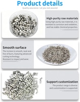 Particules de palladium à 99,95 %, granules de Pd pour matériaux d'évaporation, catalyseur Pd/C