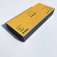 Boîte de présentation de capsules de café biodégradables de luxe, emballage personnalisé pour capsules, style pliable, boîte cadeau en carton, impression de logo