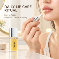 Gloss repulpant pour les lèvres personnalisé, huile à lèvres hydratante et volumisante, soin transparent pour les lèvres, étiquette privée OEM