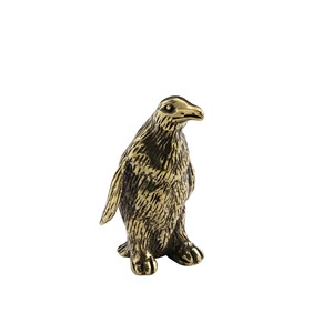 Figurines décoratives en laiton <span class=keywords><strong>de</strong></span> pingouin <span class=keywords><strong>empereur</strong></span>, décoration <span class=keywords><strong>de</strong></span> salon, sculpture créative d'animaux en cuivre, artisanat, souvenir - Product Image 6