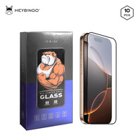 Protecteur d'écran en verre trempé HD 9H résistant aux rayures pour Iphone 13 14 15 16 Pro Max 10 pièces en 1 ensemble sans bulles
