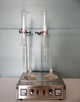 Aparato Dean Stark ASTM D95/ Analizador de Agua en Aceite por Destilación
