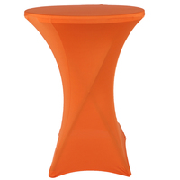 Nappe de Table Housse Spandex pour Table de Cocktail 80*110 cm, Taille Personnalisée, Prix de Gros Avantageux