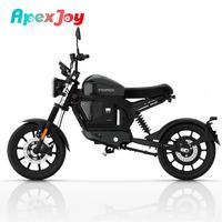 Moto électrique longue portée Apexjoy TROMOX-M03Q, autonomie de 70 km, 1200W, 48V30Ah, 49 km/h, contrôle par application, GPS, antivol, fabriqué en Chine
