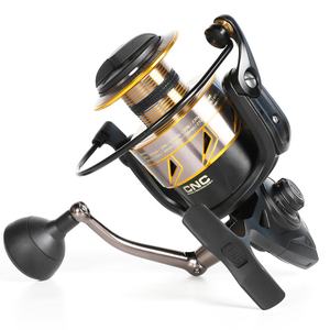 بكرات صيد بين (Penn) باتل (Battle) III و IV، موديلات 3000 4000 5000 6000 8000، مع مقبض CNC وقوة سحب 30 رطل (13.6 كجم) للمياه المالحة من المعدن - Product Image 2