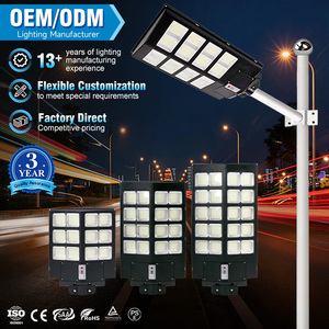 600W 800W 1000W Luces Focos Exteriores Luz <span class=keywords><strong>Led</strong></span> Panel Solar Lamparas Lámpara Solar - Product Image 1