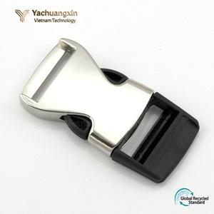 Hebilla Ajustable de Acero Inoxidable para Accesorios de Equipaje, Color Negro, Estilo Profesional - Product Image 3
