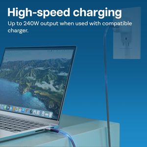 Pd 240W 40Gbps <span class=keywords><strong>สาย</strong></span>ถ่ายโอนข้อมูลวิดีโอเสียง USB4.0ชนิด <span class=keywords><strong>C</strong></span> ไปยัง <span class=keywords><strong>Type</strong></span>-<span class=keywords><strong>C</strong></span> USB4<span class=keywords><strong>สาย</strong></span><span class=keywords><strong>ชาร์จ</strong></span>เร็ว8K 60Hz สำหรับ Thunderbolt 4 3 - Product Image 3