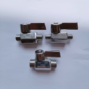 Mini 304 316 thép không gỉ bóng van nhiệt độ cao áp lực nước bóng van tùy chỉnh ODM nhà sản xuất tại Trung Quốc - Product Image 5