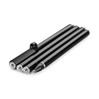 Bâton télescopique en fibre de carbone de qualité supérieure, 4 sections, extensible jusqu'à 2 m, pour GPS RTK GNSS, bâton de relevé télescopique