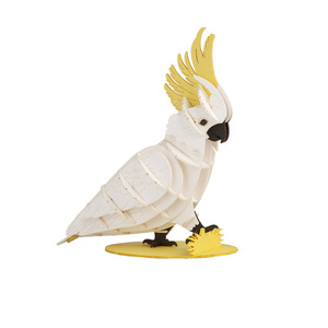 Rompecabezas 3D de Papel Educativo Personalizado CUPUZ, Diseño de Cacatúa, Tamaño Mediano, Juguete para Niños y Adultos, Decoración de Escritorio, Regalo, OEM, ODM - Product Image 6