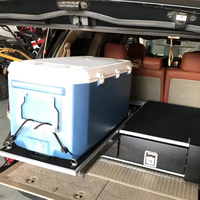 Système de rangement coulissant pour coffre de SUV 4x4 tout-terrain avec glissière pour réfrigérateur pour 4Runner SR5 Prado LC76/LC95/LC120/LC150