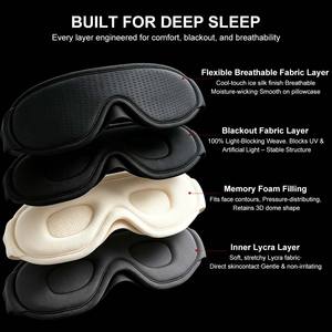 Antifaz para Dormir de Fábrica Anthrive Healthcare Supply, Cobertor Nocturno 100% Opaco, Máscara de Ojos 3D para Hombres, Mujeres y Viajes - Product Image 5