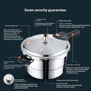 Prix usine marmite 201 ustensiles de cuisine à pression en acier inoxydable autocuiseur en acier capacité de <span class=keywords><strong>10</strong></span> <span class=keywords><strong>litres</strong></span> 4-14L - Product Image 5