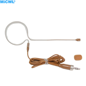 Micrófono de Diadema de un Solo Oído Color Marrón SL para Escenario, DJ, Karaoke, Canto, Grabación, Compatible con Transmisor Inalámbrico de Cinturón ew sk G1 G2 G3 <span class=keywords><strong>G4</strong></span> - Product Image 1